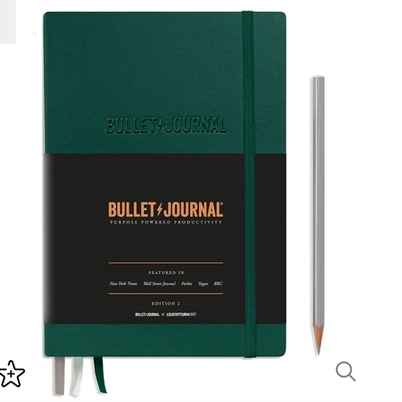 ❤️BUY 5 GET 3 FREE Bullet Journal Edition 2,Color: Green23 - Picture 1 of 9
